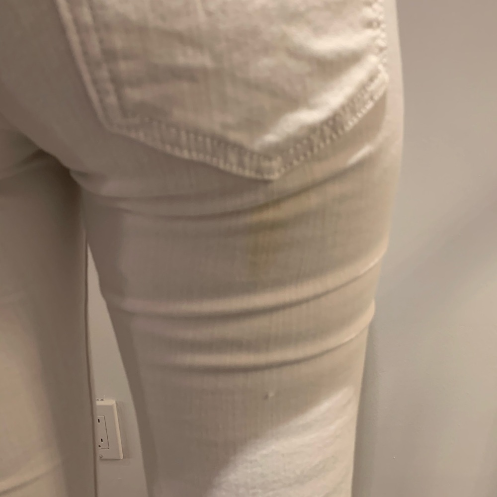 Machine White Skinny Ripped Jeans - Picture 8 of 14